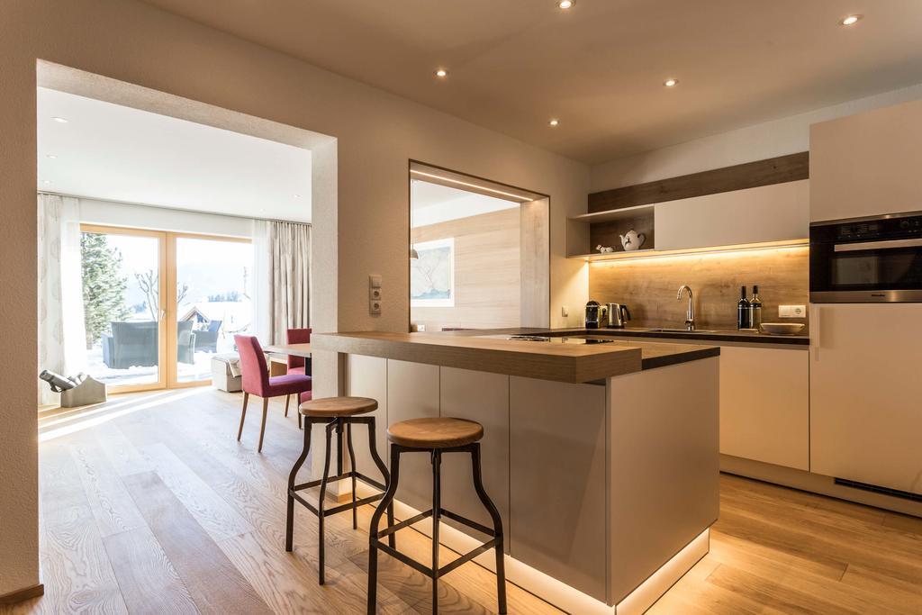 Slow Living Suite - Ferienwohnung Mit Privater Sauna & Garten Fiss Buitenkant foto